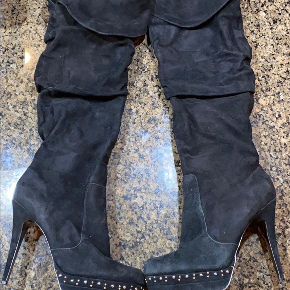 Steve Madden Slouchy over the knee boots